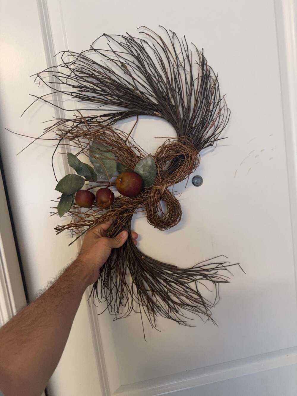 Fern Root Heart Wreath